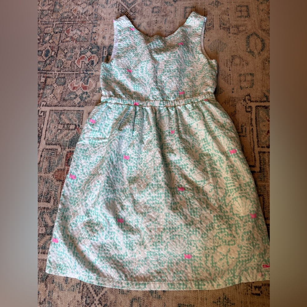 Vineyard Vines sea print dress, girls 10